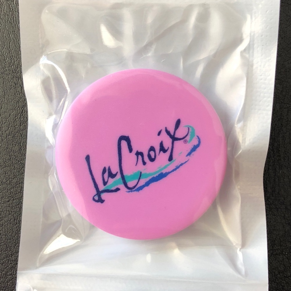 Pink La Croix Popsocket